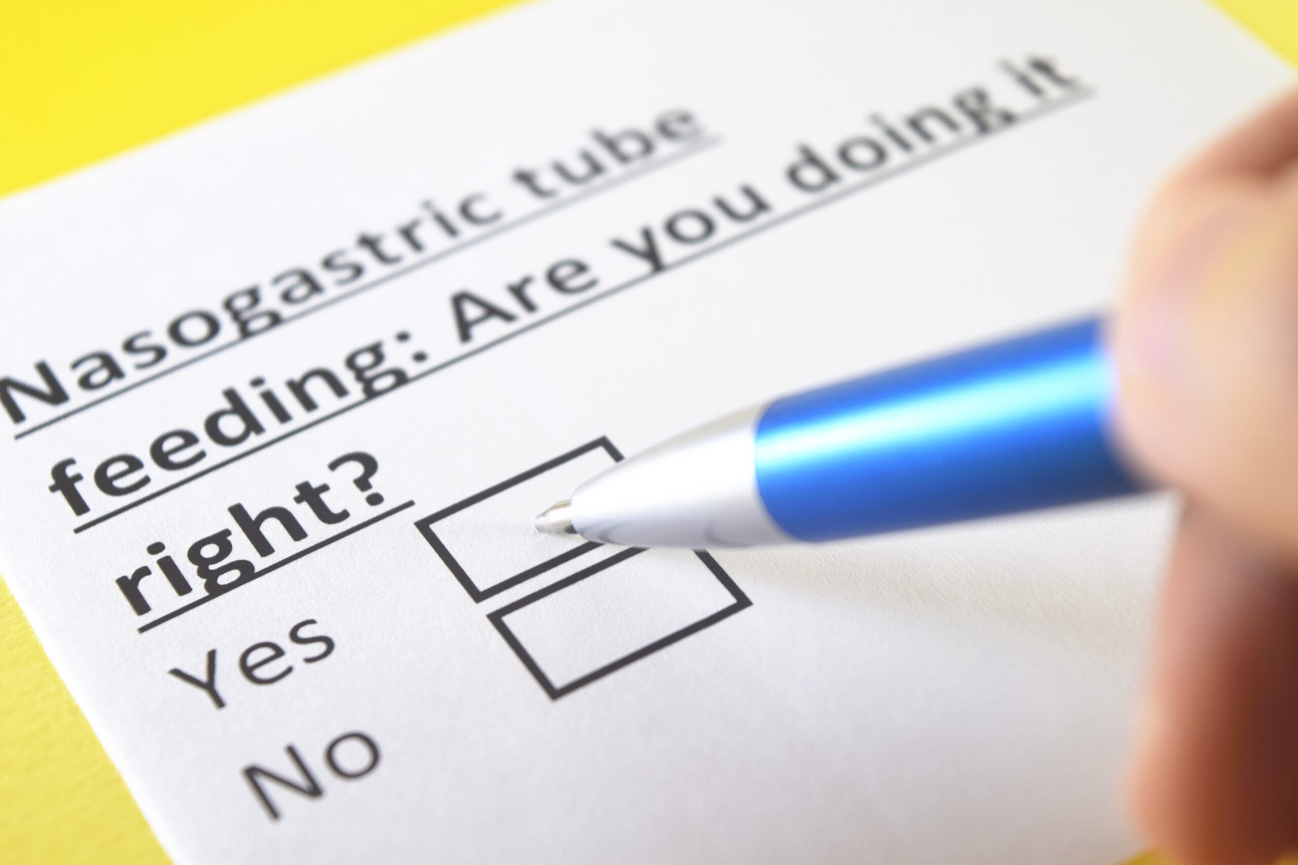 Afbeelding Onderbreken sondevoeding en ondervoeding op de IC