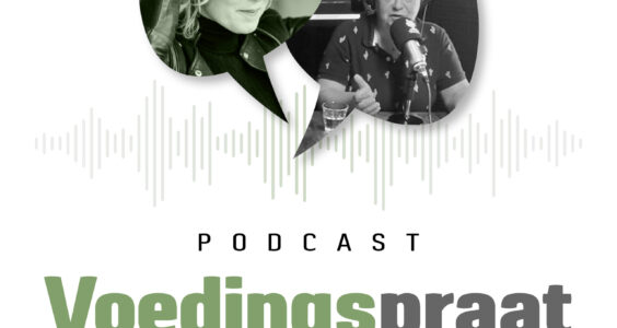 Afbeelding voor Nieuwe podcast Voedingspraat bespreekt feiten en fabels over gezonde voeding