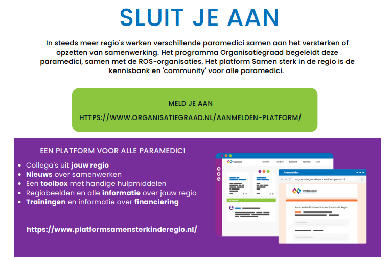 Afbeelding Sluit je aan bij het platform ‘Samen sterk in de regio’