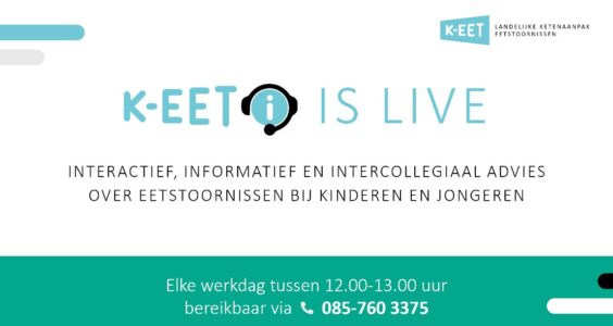 Afbeelding voor Collegiaal advies over vragen rondom eetstoornissen? Bel K-EETi!