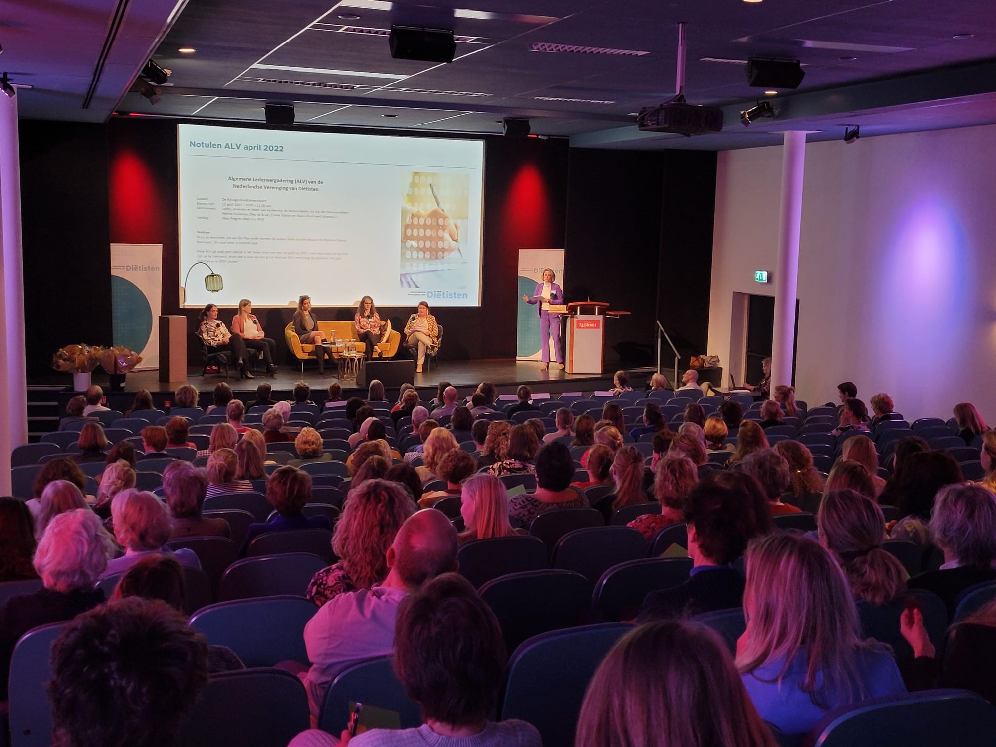 Afbeelding ALV/Jaarcongres maakte duidelijk: als diëtisten mogen we best wat meer ruimte innemen!