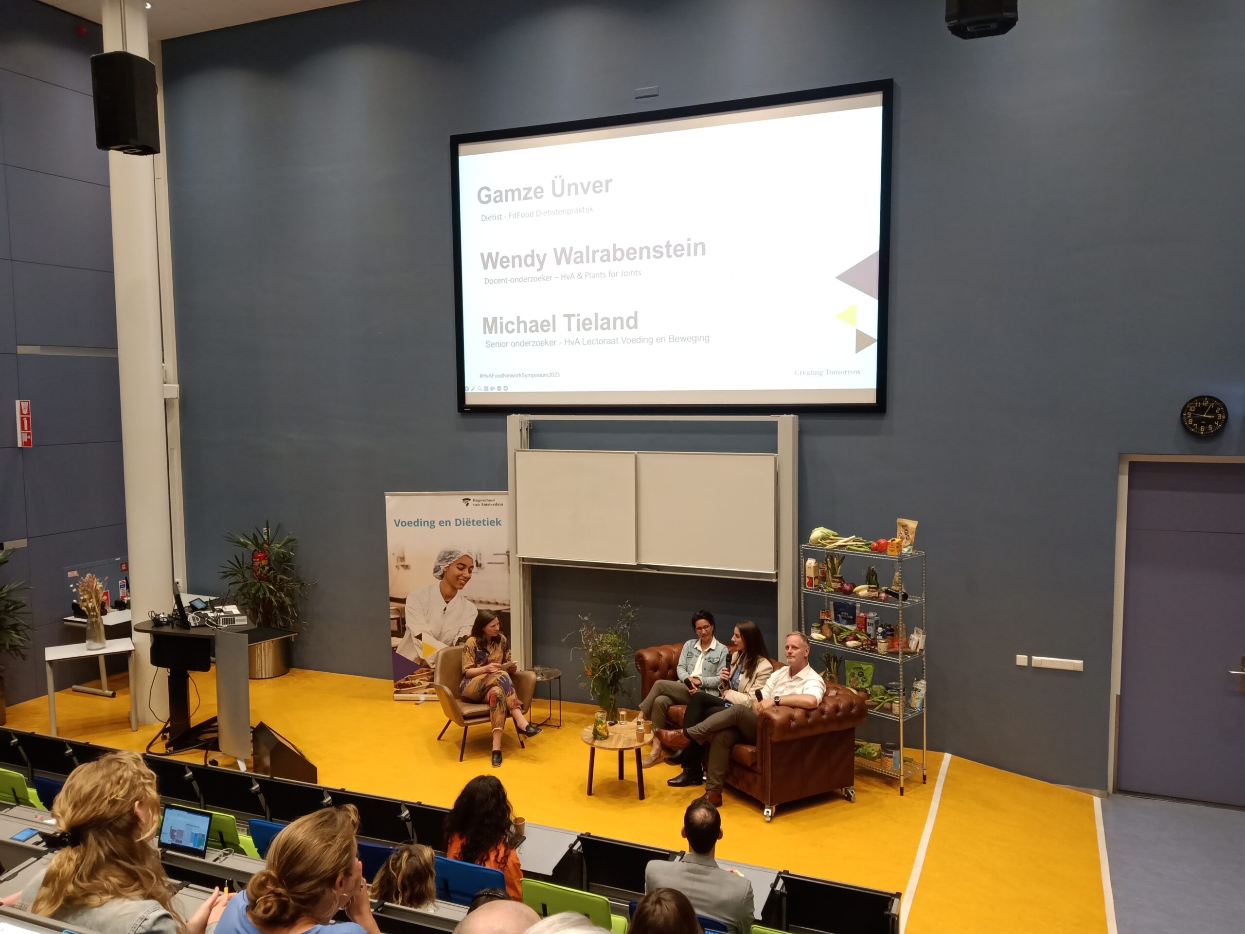 Afbeelding Food Network Symposium op Hogeschool van Amsterdam in teken van eiwittransitie