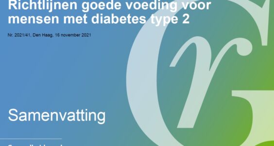 Afbeelding voor Reactie Gezondheidsraad op Diabetes type 2 omkeren in de diëtistenpraktijk