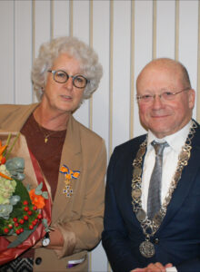 Afbeelding voor Koninklijke onderscheiding voor oud NVD-voorzitter Cora Jonkers
