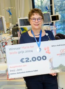 Afbeelding voor Diëtist Inez Jans ontvangt prestigieuze Maria ter Welle Prijs