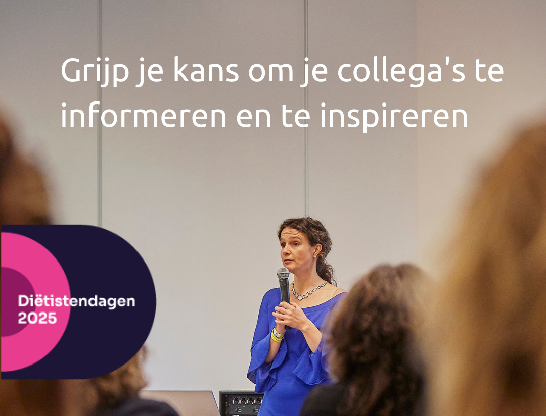 Afbeelding Draag bij aan de Diëtistendagen 2025 met jouw eigen sessie!