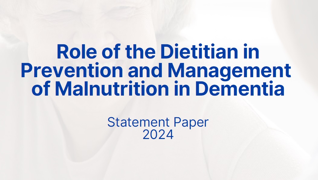 Afbeelding EFAD-standpunt over voeding en dementie