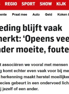 Afbeelding voor “Het idee dat zwakker worden en afvallen nu eenmaal hoort bij ouder worden, moeten we als maatschappij niet meer pikken.”